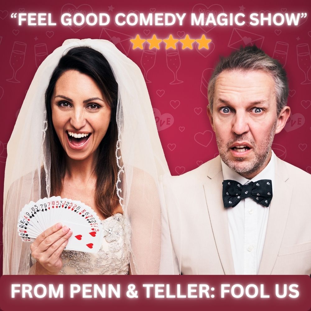 Hudson & Hudson Magicians: Married At First Sleight | Comedy at The Place Bedford
